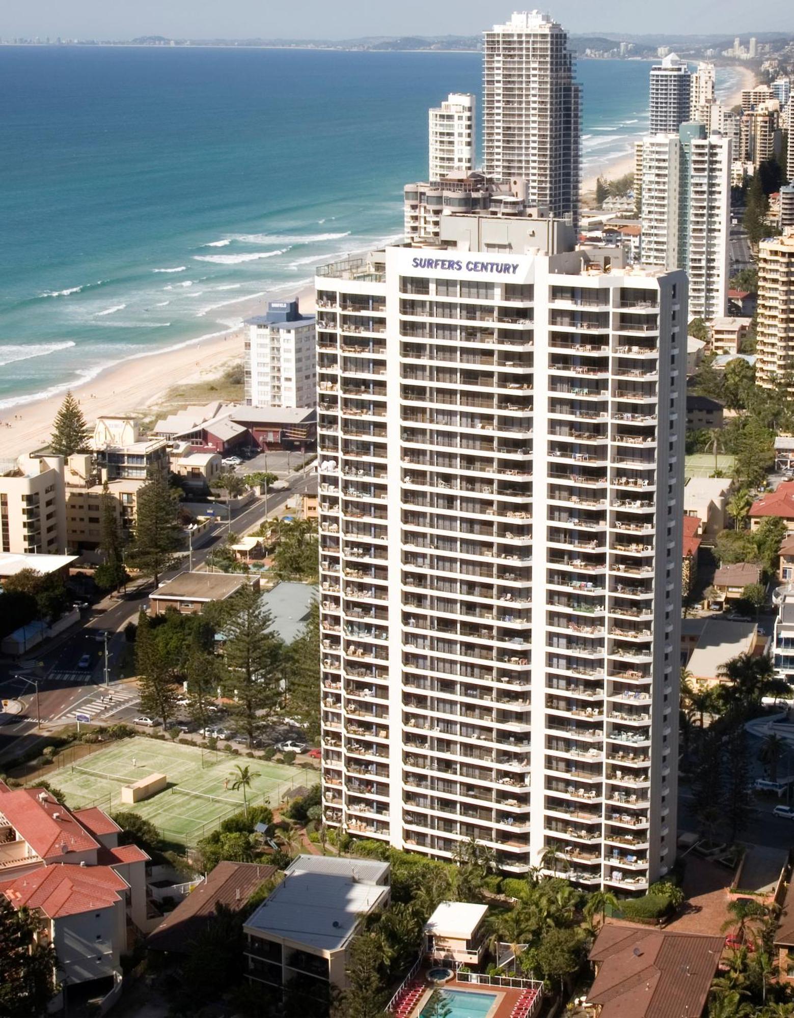 Surfers Century Oceanside Apartments Gold Coast Luaran gambar